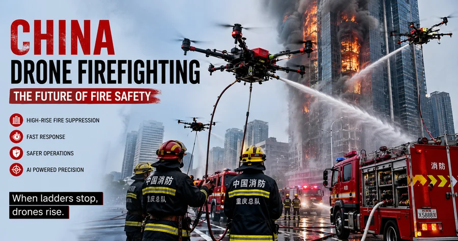 China Drone Firefighting: The Future of Emergency Response