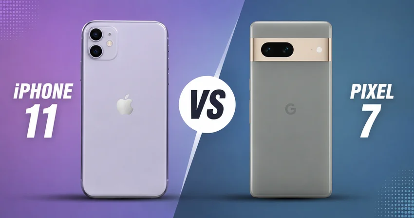 iPhone 11 vs Google Pixel 7