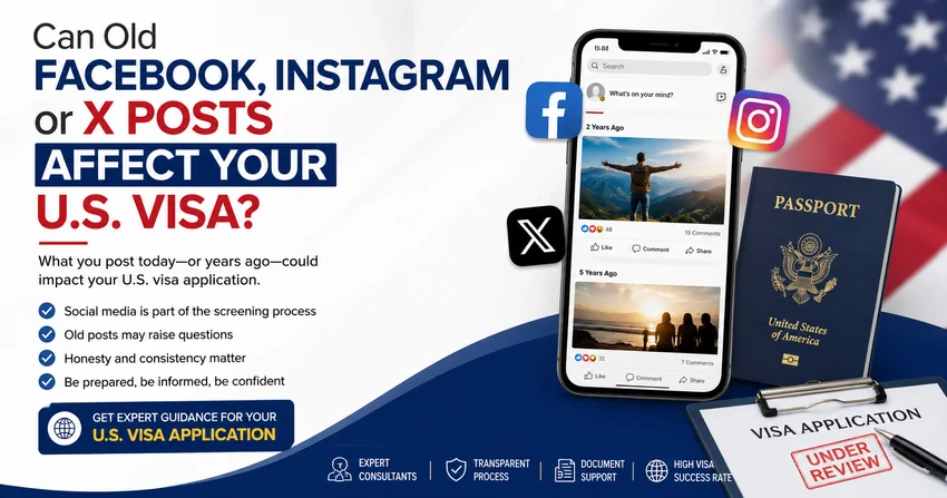 social media and U.S. visa application
